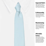 Kovove The Essentials Self Striped Blue Necktie For Men