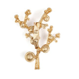 Kavove Grove Pearl Golden Colour Brooch