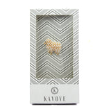 Kavove Fleece Pearl White Colour Brooch