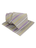 Neck Tie and Pocket Square Set for Men