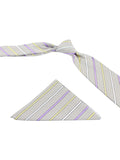 Neck Tie and Pocket Square Set for Men
