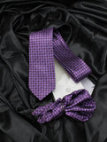Neck Tie and Pocket Square Set for Men