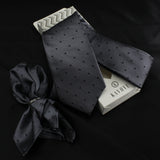 Neck Tie and Pocket Square Set for Men