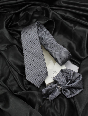 Neck Tie and Pocket Square Set for Men