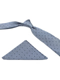 Neck Tie and Pocket Square Set for Men