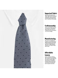 Neck Tie and Pocket Square Set for Men