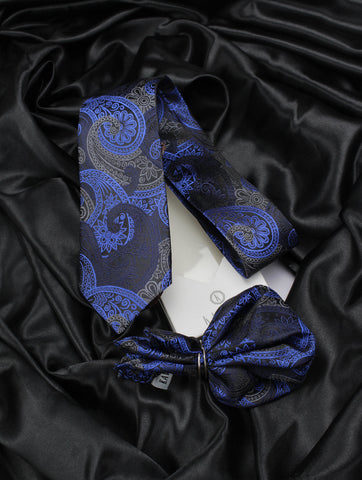Neck Tie and Pocket Square Set for Men