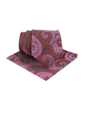 Neck Tie and Pocket Square Set for Men