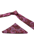 Neck Tie and Pocket Square Set for Men
