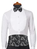 Kavove Graceful Paisley Black Cummerbund Gift Set