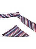 Neck Tie and Pocket Square Set for Men