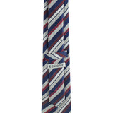 Kovove The Classy Striped Blue Necktie