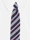 Kovove The Classy Striped Blue Necktie