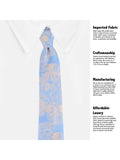 Neck Tie and Pocket Square Set for Men
