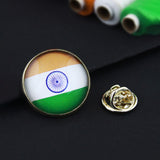 Kavove National Flag Tri Colour Lapel Pin