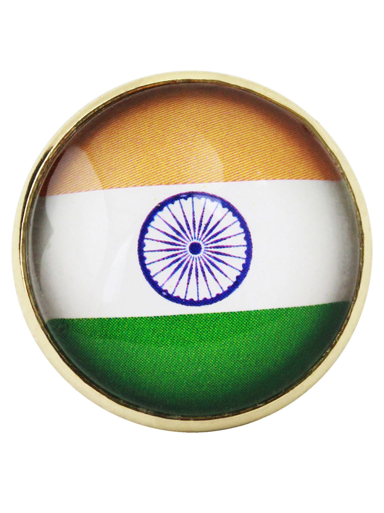 Kavove National Flag Tri Colour Lapel Pin