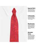 Neck Tie and Pocket Square Set for Men