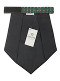 Kavove The Elegant Floral Green Cravat & Pocket Square set