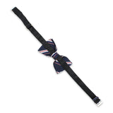 Kavove The Striped Trend Setter Blue Colour Bow Tie