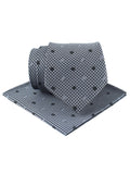 Neck Tie and Pocket Square Set for Men