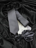 Neck Tie and Pocket Square Set for Men