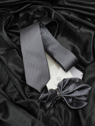 Neck Tie and Pocket Square Set for Men