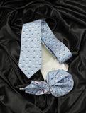 Neck Tie and Pocket Square Set for Men
