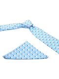 Neck Tie and Pocket Square Set for Men