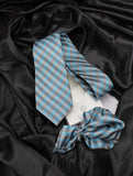Neck Tie and Pocket Square Set for Men