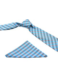 Neck Tie and Pocket Square Set for Men