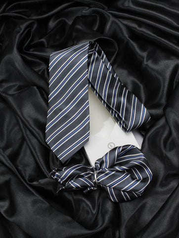 Neck Tie and Pocket Square Set for Men