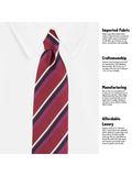 Neck Tie and Pocket Square Set for Men
