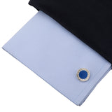Kavove The Backyard Blue Cufflink