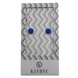 Kavove The Classic Saga Dark Blue Cufflink