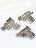 Peluche Gangsta Cufflink and lapel Pin Set