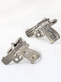 Peluche Gangsta Cufflink and lapel Pin Set