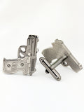 Peluche Gangsta Cufflink and lapel Pin Set