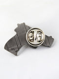 Peluche Gangsta Cufflink and lapel Pin Set