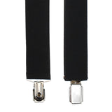 Peluche Plaid Black Suspender for Men