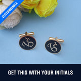 Customised Metal Cufflinks - Cut Out