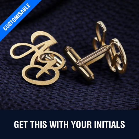 Customised Metal Cufflink for Men - Cut Out