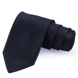 Classy Black Colored Microfiber Necktie for Men | Genuine Branded Product from Peluche.in