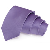 Classy Crimson Purple Colored Microfiber Necktie for Men | Genuine Branded Product from Peluche.in