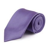 Peluche Classy Crimson Microfiber Necktie for Men