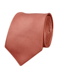 Peluche Solid Plain Necktie For Men