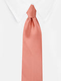 Peluche Solid Plain Necktie For Men