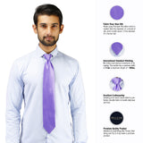 Peluche Chic Microfiber Necktie for Men
