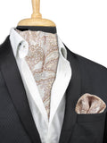 Peluche Floral Mystic Beige Cravat