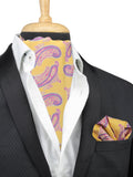 Peluche Paisley Nexus Yellow Cravat