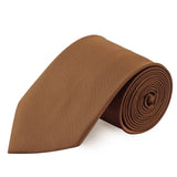 Peluche Charming Maroon Colored Microfiber Necktie For Men